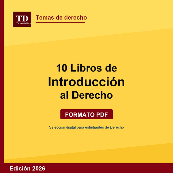 Colección 10 Libros de Introducción al Derecho